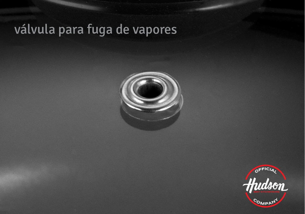 Batería de aluminio antiadherente Negra hudson 5 piezas