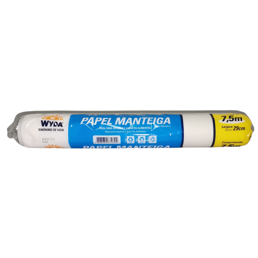 Papel Manteca  Wyda 7,5m 29cm