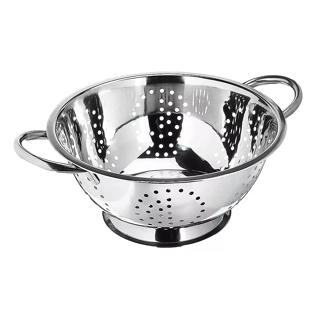 Colador de Pasta con Pie acero inox