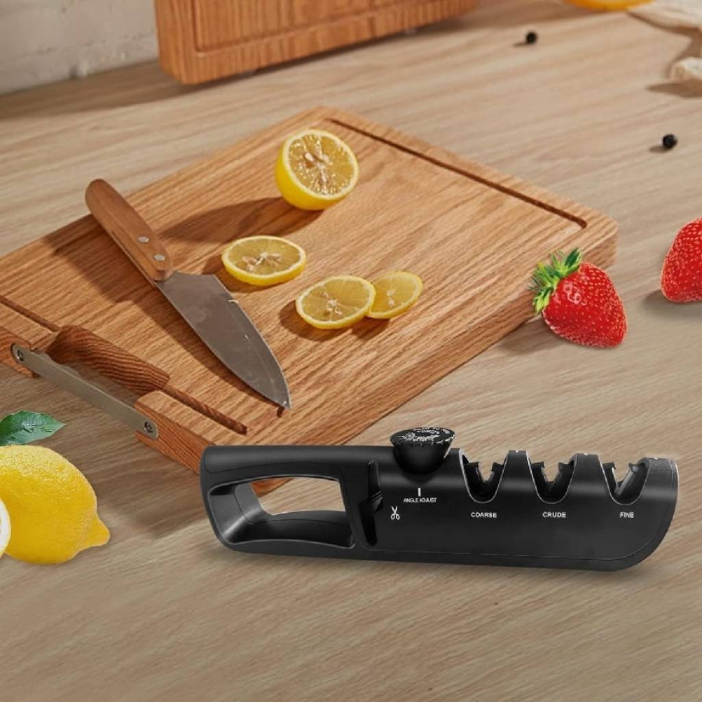 Afilador de cuchillos de traccion ajustable