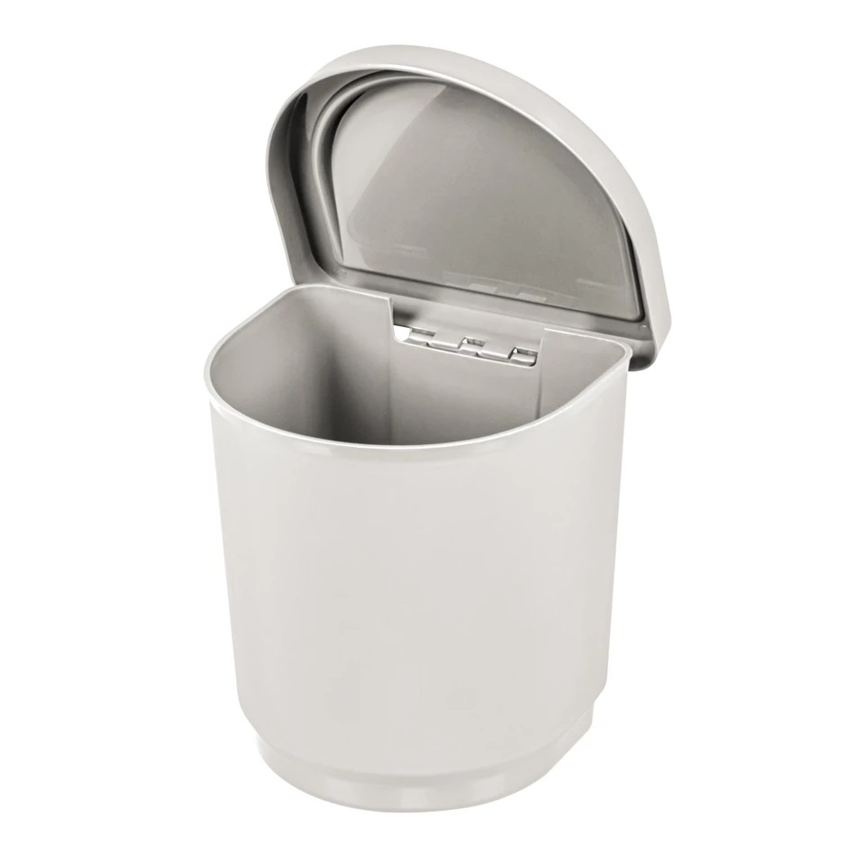 Basurero con flip beige 2,5L San Remo