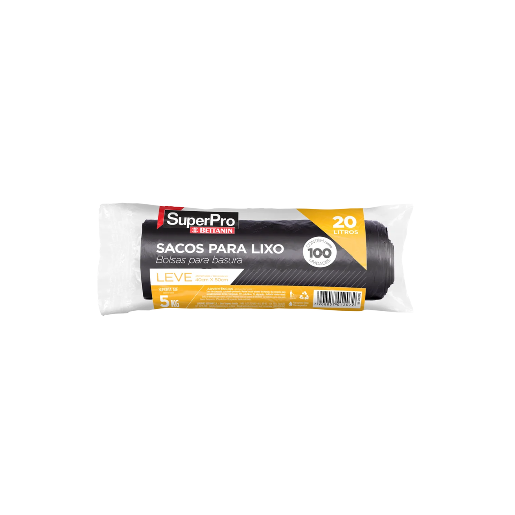 Bolsa Para Basura 20L 100un 40x50 san remo