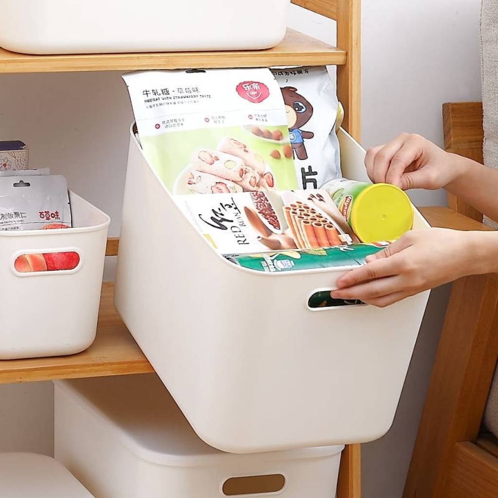 Caja de Plastico con Tapa 36x26x24cm 24L