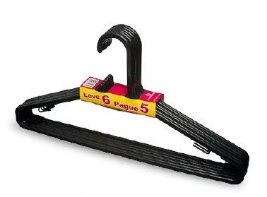 Percha Liviana SanRemo x 6 negra