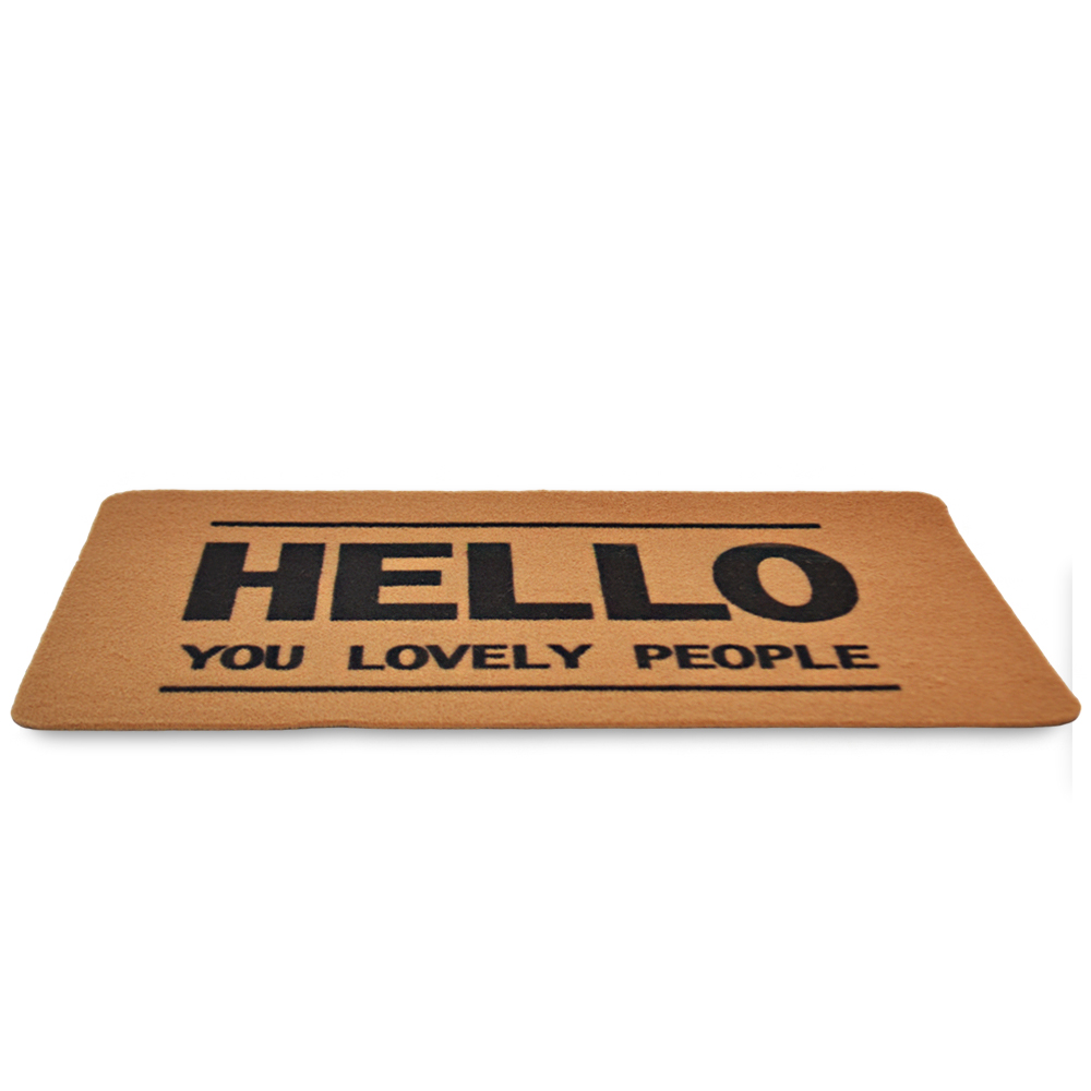 Felpudo Hello 43x73cm