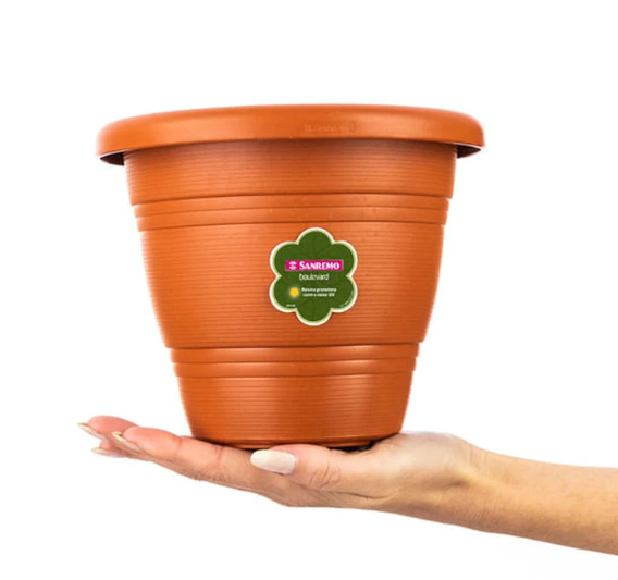 Macetero redondo 17 cm San Remo