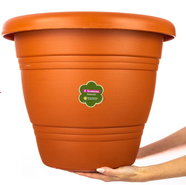 Macetero Redondo 35 cm San Remo