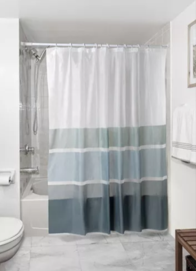 Cortina para baño Rallada PVC San Remo