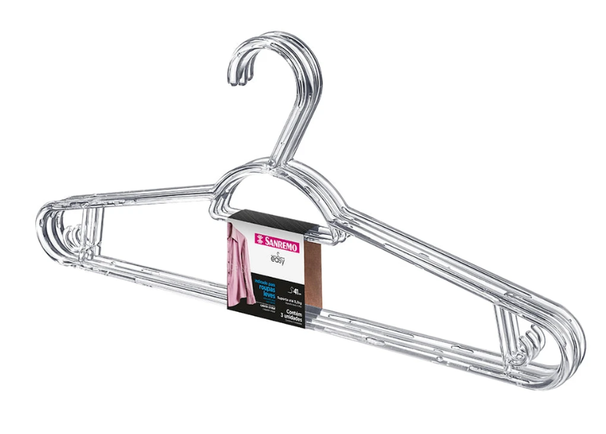 Percha Cristal San Remo 2 unidades