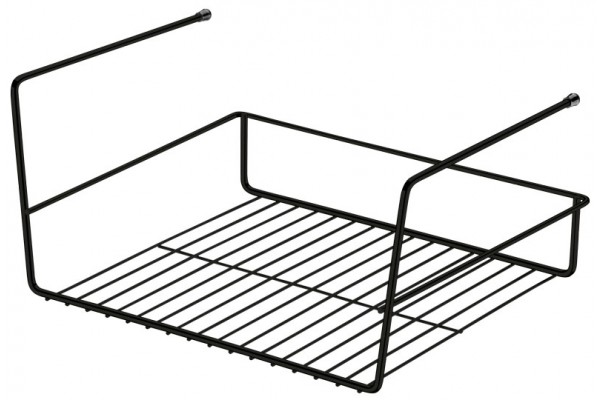 Cesta Colgante 35cm Negro Mate Future
