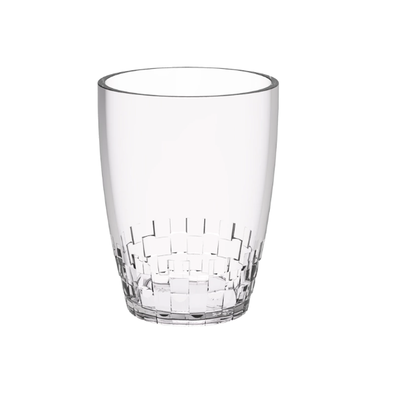 Vaso plástico transparente 300 ml Crippa