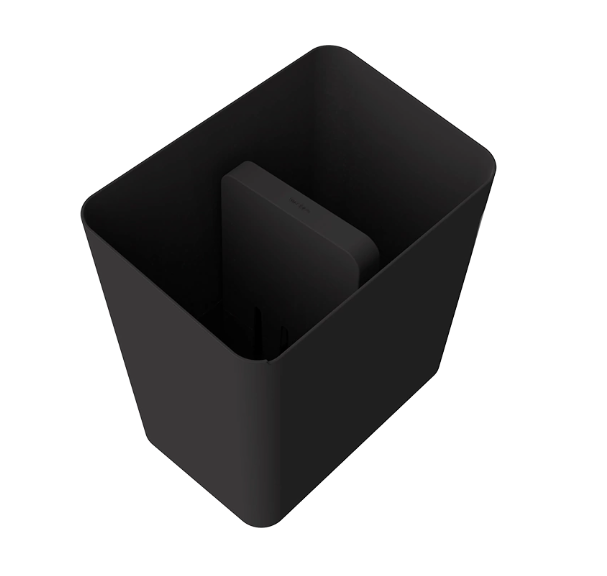 Organizador de cubiertos Crippa negro POP