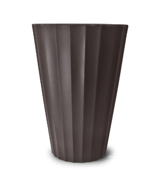 Maceta Conico Creta 24 Cemento 24,0 x 17,0 x 10,5 cm - 3 L