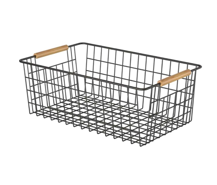 Canasto Organizador de Metal 29 cm x 22 cm x 12 cm